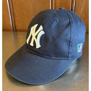 NEW YORK YANKEES NAVY‎ BLUE KIDS YOUTH HAT AUTHENTIC MLB BASEBALL TEAM CAP Y2K